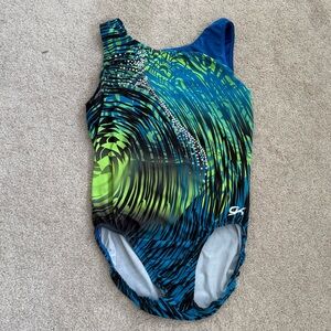 Cirque Du Soleil GK ELITE Gymnastics Leotard ELECTRIC CYCLONE Sequin BLING Sz AL